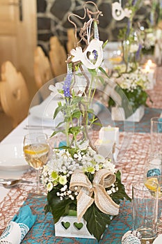 Flower table decoration