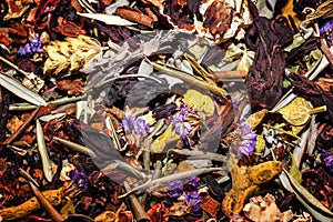 Flower tea background