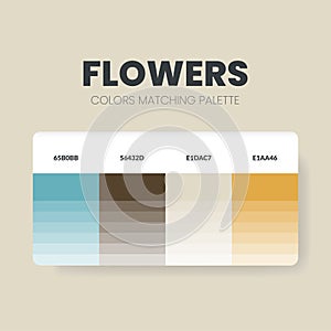 Flower tone colour schemes ideas.Color palettes are trends combinations and palette guides this year, a table color shades in RGB