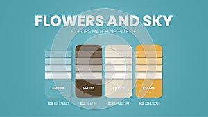 Flower tone colour schemes ideas.Color palettes are trends combinations and palette guides this year, a table color shades in RGB