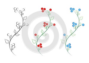 Flower vector