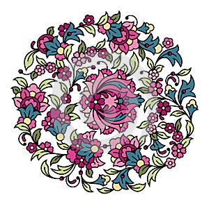 Flower vector composition