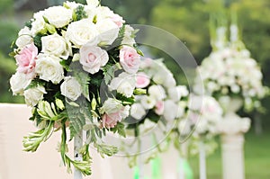 Blume Hochzeit Rezeption 