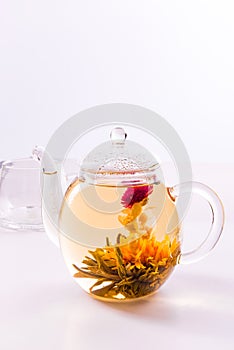 Flowering tea