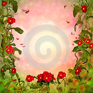 Flowers background