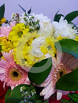 Flowers bouquet, roses, natural flowers , wedding bouquet