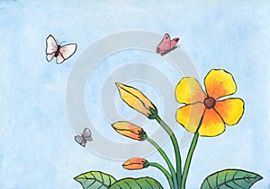 Flowers and Butterflies (2011)