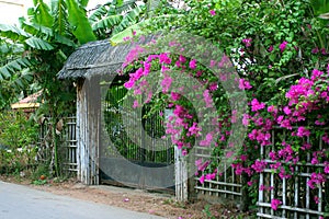 Flowers gate