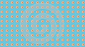Flowers gift card or cloth, pattern, repeating pattern,