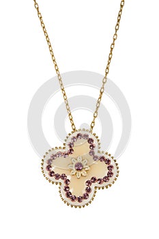 Flowers necklace