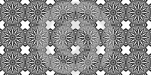 Flowers optical expansion illusion.
