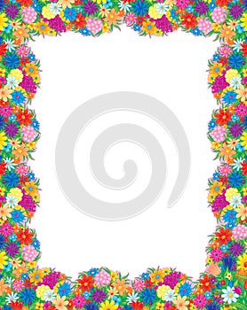 Flowers photo-frame