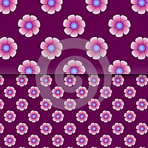 Flowers summer pattern texture seamless wallpaper 2