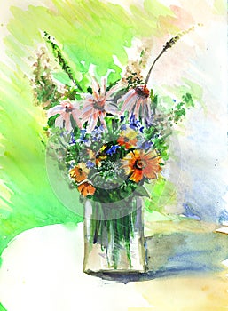 Flowers in vase 1