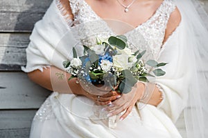 Flowers wedding bride bouquet ceremony