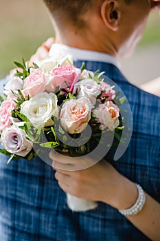 Flowers wedding bride bouquet ceremony