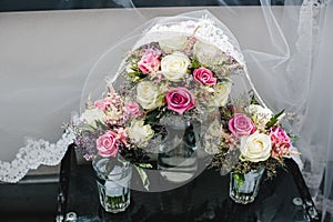 Flowers wedding bride bouquet ceremony