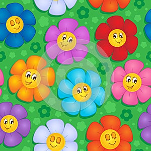 Flowery seamless background 8