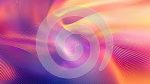 Flowing abstract gradient waves creating dynamic vibrant background