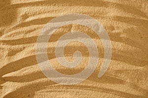 Flowing art wave pattern sand for wellness and tranquility with copy space