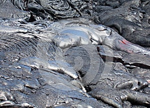 Flowing Lava