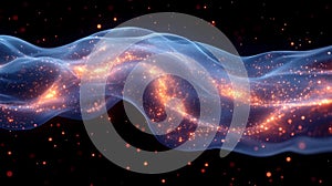 Flowing Light and Particles