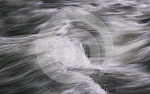 Flowing, Rushing Water Abstract photo