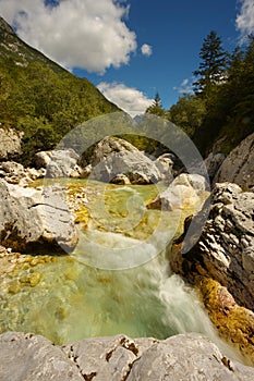 Soca river, Triglav National Park, Slovenia