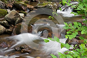 Flowing Water in the Stream