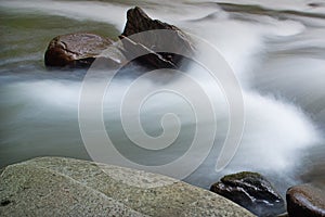 Flowing water on the Tellico