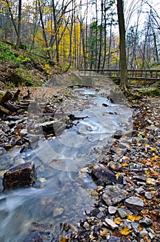 Flowing Water Upstream photo