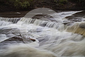 Flowing Waters in the Ithaca Falls Gorge