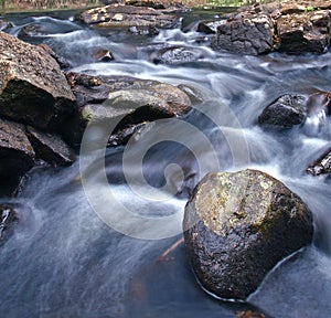 Flowing waters of River