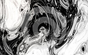Flowing wave pattern, Chinese ink painting style, 3d rendering