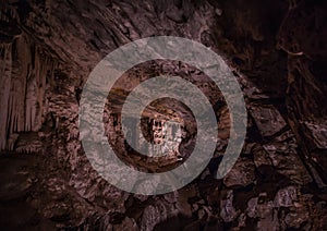 Flowstones in the famous Cango Caves in South Africa