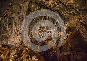 Flowstones in the famous Cango Caves in South Africa