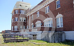 Floyd Bennett Field, Art Deco building of former main terminal and control tower, New York, NY, USA