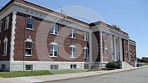 Floyd Bennett Field, Art Deco building of former main terminal, New York, NY, USA