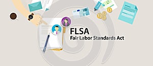 FLSA Fair Labor Standards Act paper employee