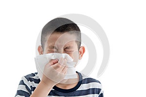 Flu cold or allergy symptom.