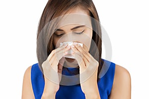 Flu cold or allergy symptom