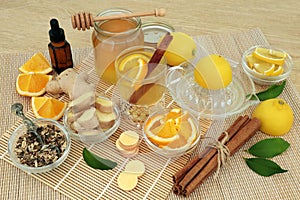 Flu and Cold Remedy Herbal Medicine