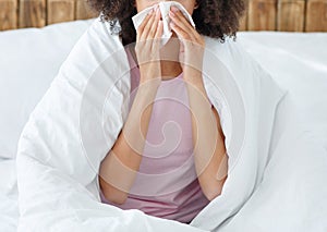 Flu and colds, illness at home and quarantine