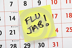 Flu Jab Reminder