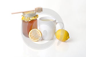 Flu Medicine - Herbal Tea With Honey & Lemon