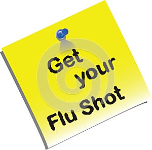 Flu shot memo