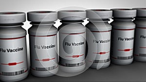 Flu Vaccine line production