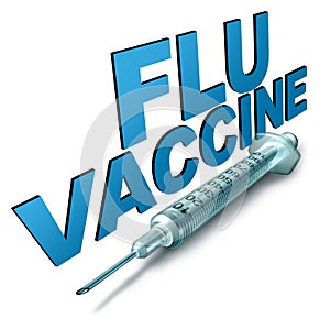 Flu Vaccine Symbol