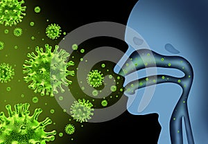 Flu Virus Medical Symbol