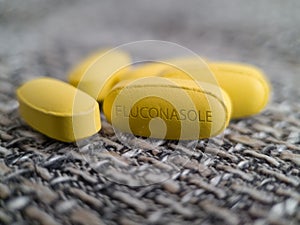 Fluconazole tablet pill